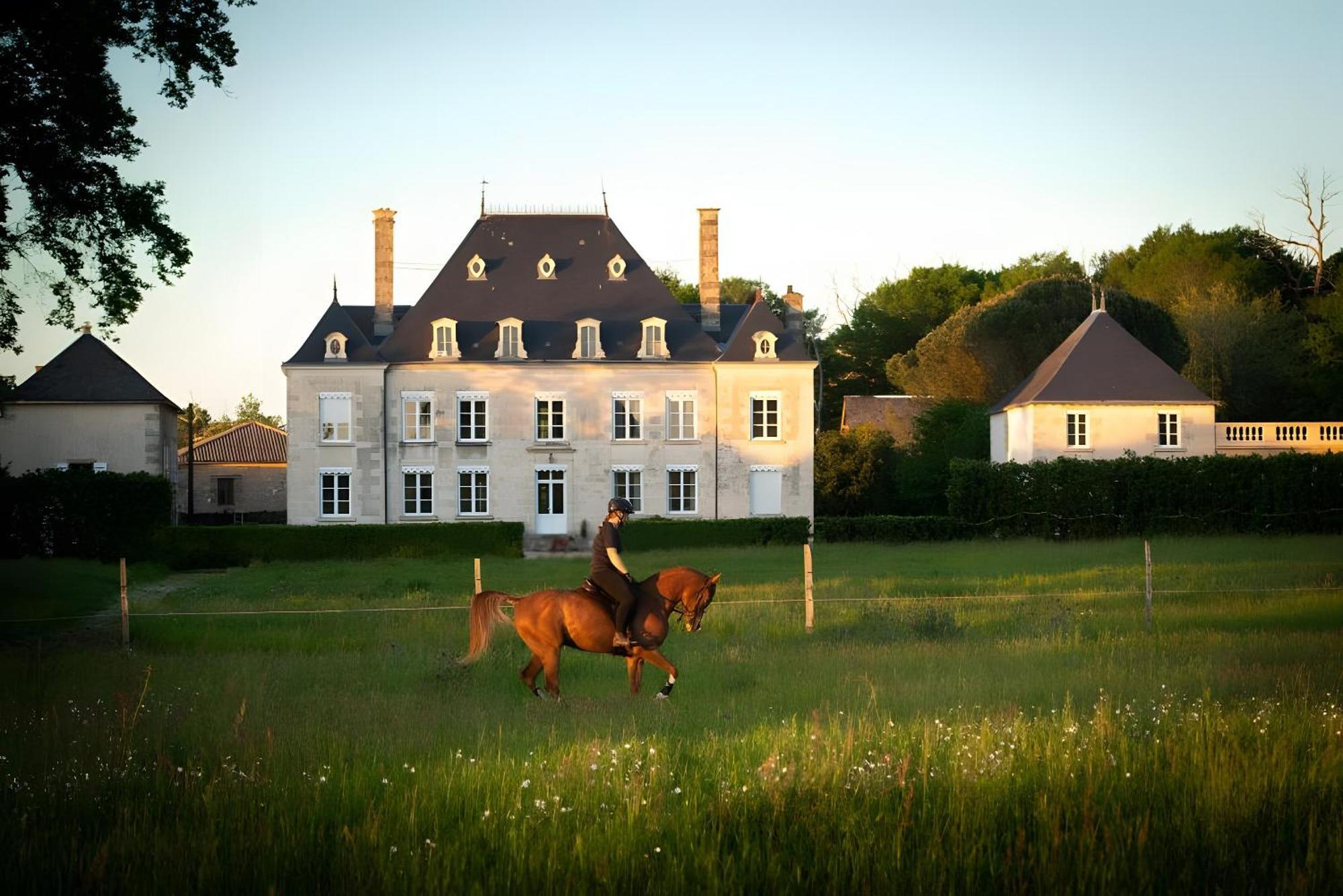 Bed and Breakfast Domaine De La Briouse Sanxay Exteriér fotografie